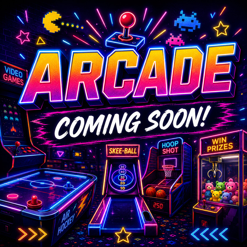 arcade coming soon